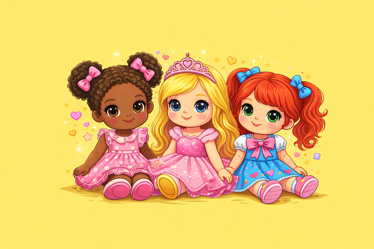 თოჯინები - მაკიაჟები