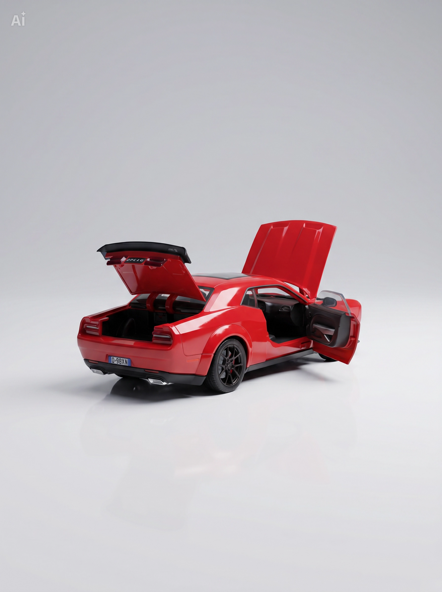 Dodge Challenger SRT Hellcat Widebody 1:24